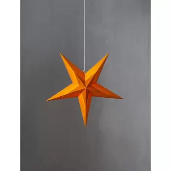 Decoratiune luminoasa pentru Craciun Star Trading Diva, portocaliu, o 60 cm imagine