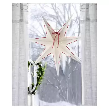 Decoratiune luminoasa pentru Craciun Star Trading Vira, O 60 cm, alb imagine