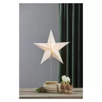 Decoratiune luminoasa Star Trading Star, inaltime 65 cm, alb imagine