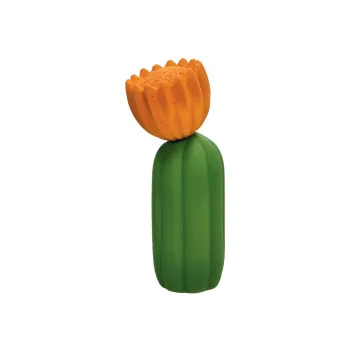 Decoratiune luminoasa verde cu alimentare la priza o 10 cm Cactus - Brandani imagine