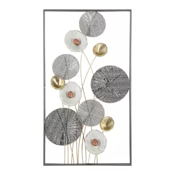 Decoratiune metalica pentru perete Mauro Ferretti Grid, 50 x 90,5 cm imagine