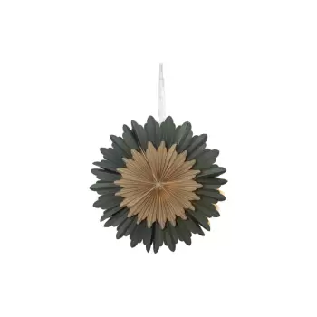 Decoratiune pentru Craciun Star Trading Crystal, verde, o 55 cm imagine