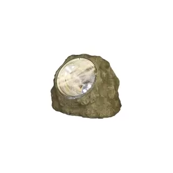 Decoratiune solara LED pentru exterior Star Trading Stone, inaltime 11 cm imagine