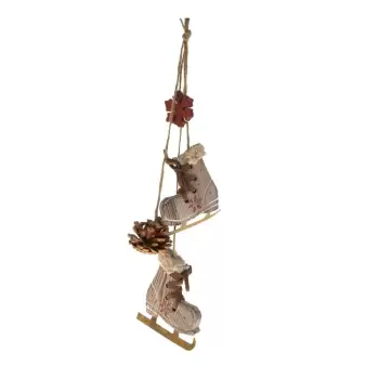 Decoratiune suspendata Antic Line Ice Skate Nature imagine