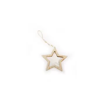 Decoratiune suspendata de Craciun in forma de stea Dakls Bernice imagine
