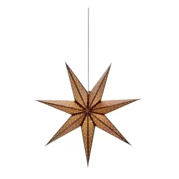 Decoratiune suspendata de Craciun Markslojd Glitter, lungime 45 cm, maro imagine