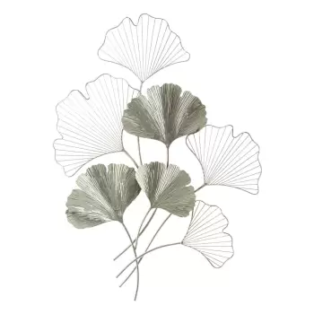 Decoratiune suspendata metalica Mauro Ferretti Goxy Silver, 62 x 86 cm, argintiu imagine