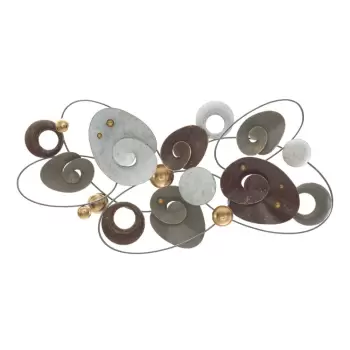 Decoratiune suspendata metalica Mauro Ferretti Planet, 120 x 58 cm imagine