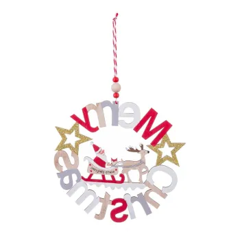 Decoratiune suspendata pentru Craciun 23 cm Merry Christmas - Casa Seleccion imagine