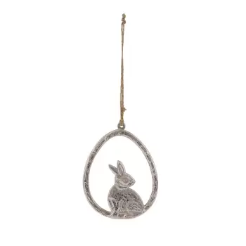 Decoratiune suspendata pentru Paste Ego Dekor Hare, inaltime 8,4 cm imagine