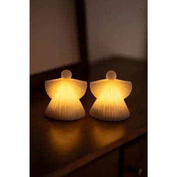 Decoratiuni luminoase albe 2 buc. o 9 cm Asta - Sirius imagine