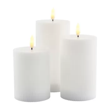 Decoratiuni luminoase albe 3 buc. Smilla - Sirius imagine