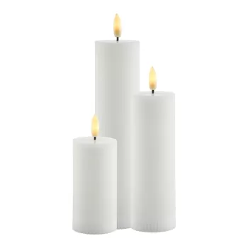 Decoratiuni luminoase albe 3 buc. Smilla - Sirius imagine