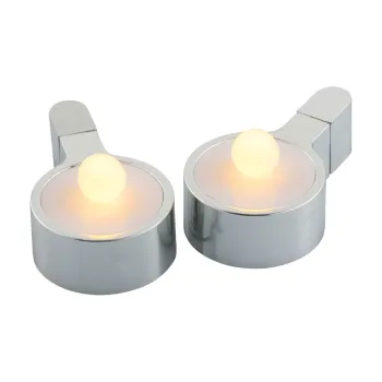 Decoratiuni luminoase gri 2 buc. Amalia - Sirius imagine