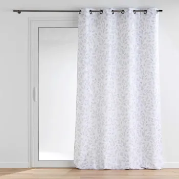 Draperie alba 140x260 cm Duchesse - douceur d'interieur imagine