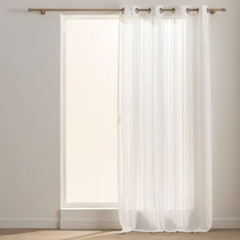 Draperie alba 140x260 cm Zaho - douceur d'interieur imagine
