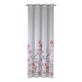 Draperie alba-roz 135x245 cm - Sehlbach imagine