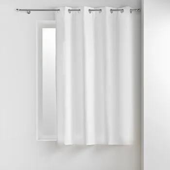 Draperie alba termoizolanta, antifonica din microfibra 135x180 cm Micropolar - douceur d'interieur imagine