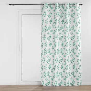 Draperie alba/verde 140x280 cm Leandre - douceur d'interieur imagine