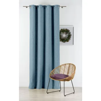 Draperie albastra 140x245 cm Riva - Mendola Fabrics imagine