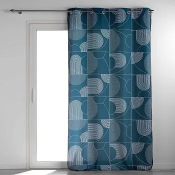 Draperie albastra 140x280 cm Esquisse - douceur d'interieur imagine