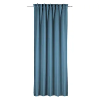 Draperie albastra termoizolanta, dimout (semi-opaca) 135x245 cm Jeans - Sehlbach imagine