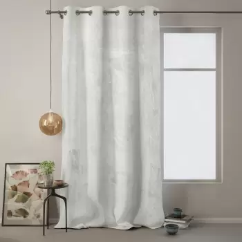 Draperie AmeliaHome Velvet, 140 x 270 cm, alb imagine