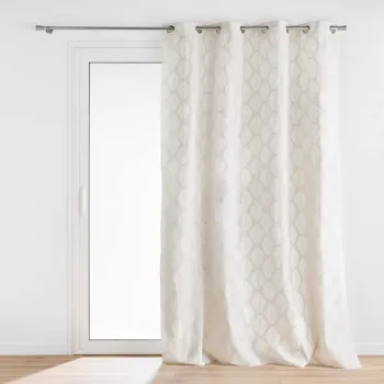 Draperie bej 140x240 cm Maho - douceur d'interieur imagine