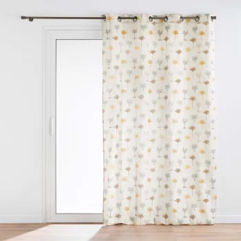 Draperie bej 140x280 cm Palmelia - douceur d'interieur imagine