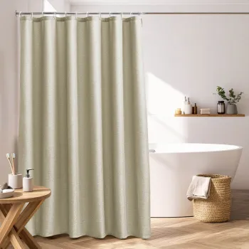 Draperie bej 180x200 cm Miltone - douceur d'interieur imagine