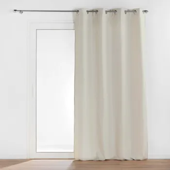 Draperie bej antifonica din microfibra 135x260 cm Micropolar - douceur d'interieur imagine