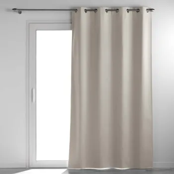 Draperie bej blackout 135x260 cm Occultiss - douceur d'interieur imagine