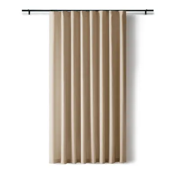 Draperie bej dimout (semi-opaca) Calisto - Filumi imagine
