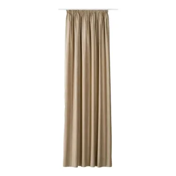 Draperie bej din catifea 140x260 cm Novara - Mendola Fabrics imagine