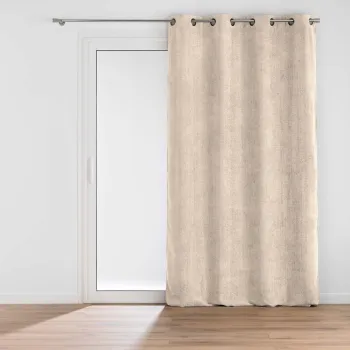 Draperie bej din janilie 140x260 cm Leo - douceur d'interieur imagine