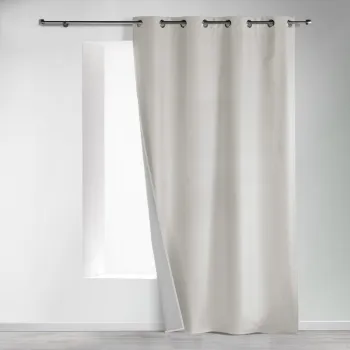 Draperie bej termoizolanta 140x260 cm Icemount - douceur d'interieur imagine