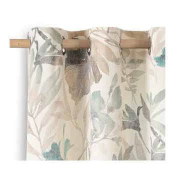 Draperie crem/albastru prafuit 135x250 cm Celesta - Restilo imagine