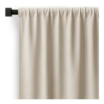 Draperie crem dimout (semi-opaca) 140x270 cm Carli - Restilo imagine