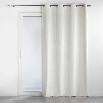 Draperie crem din catifea 140x240 cm Analia - douceur d'interieur imagine