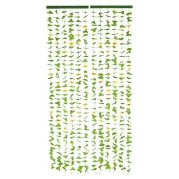 Draperie galbena-verde 90x190 cm cu prindere la usa Sunflowers - Maximex imagine