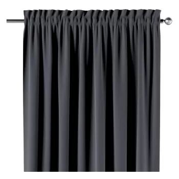 Draperie gri 260x130 cm Posh Velvet - Yellow Tipi imagine