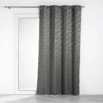 Draperie gri antracit blackout 140x260 cm Lunella - douceur d'interieur imagine