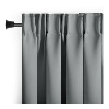 Draperie gri blackout/termoizolanta 140x245 cm Pleat - Restilo imagine