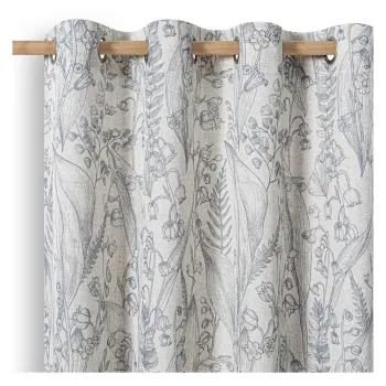 Draperie gri deschis 135x250 cm Selvetia - Restilo imagine