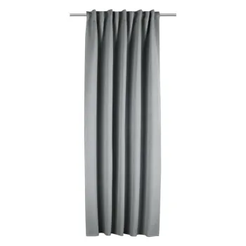 Draperie gri inchis termoizolanta, dimout (semi-opaca) 135x245 cm - Sehlbach imagine