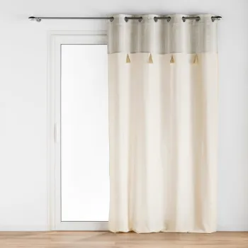 Draperie in culoare naturala 140x240 cm Island - douceur d'interieur imagine