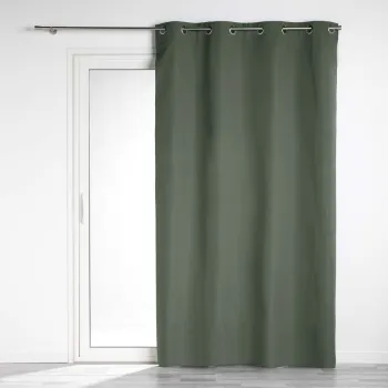 Draperie kaki blackout din microfibra 140x260 cm Obscure - douceur d'interieur imagine