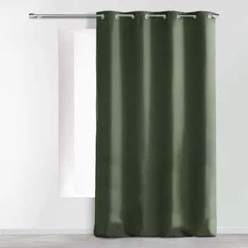 Draperie kaki din microfibra 140x280 cm Absolu - douceur d'interieur imagine