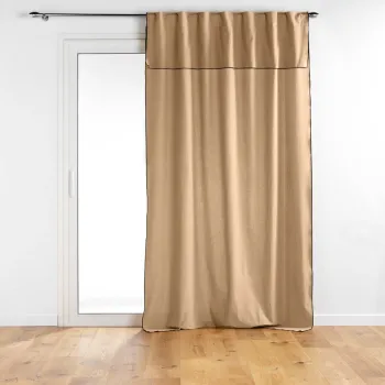 Draperie maro deschis 140x240 cm Mistraline - douceur d'interieur imagine