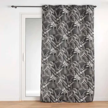 Draperie neagra-alba 140x260 cm Cabana - douceur d'interieur imagine